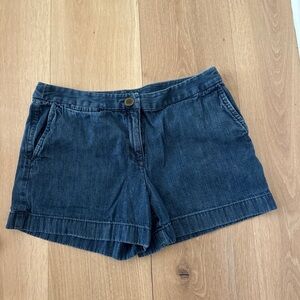 LOFT Blue Jean Shorts Classic Cut-Off Style